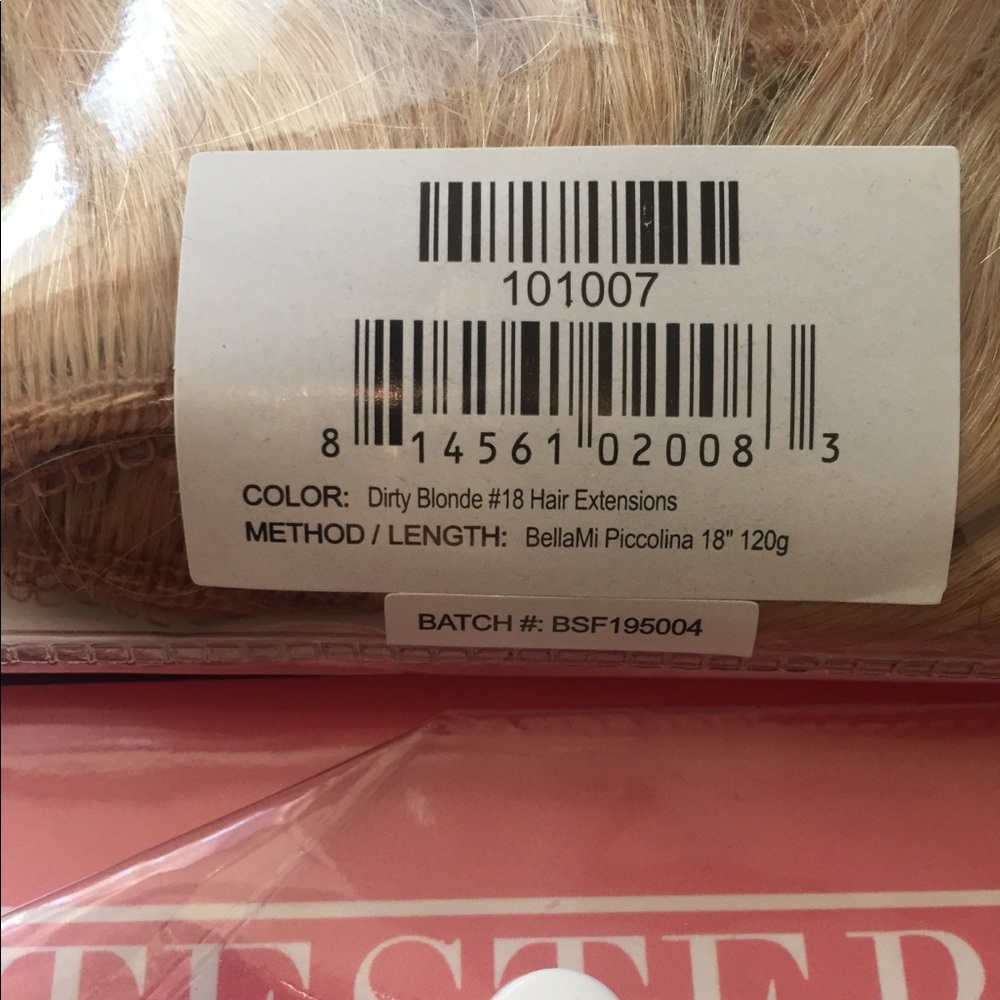 BELLAMI Clip In Extensions Dirty Blonde 18 inch